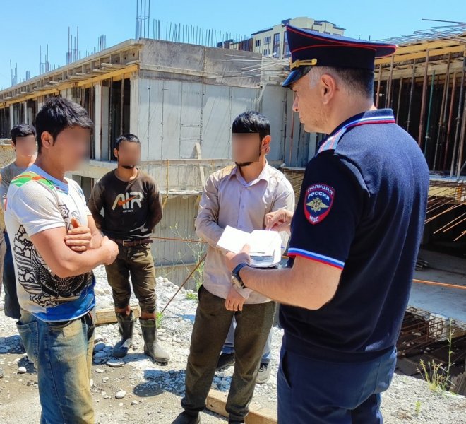 Полицейские Кабардино-Балкарии провели рейды по выявлению фактов нелегальной миграции